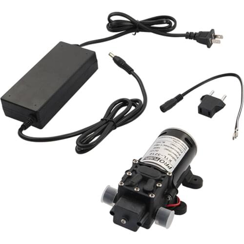 Micro Electric Diaphragm Water Pump Automatic Switch Car Washing Misting Spraying System Fitting DC12V 100W Diaphragm Water Pump