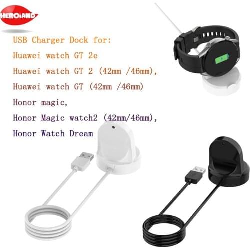 New Chargers for Huawei Watch GT GT2e GT2 42mm 46mm Smart Watch Sport Classic Active Honor Magic 1/2 USB Cable Dock Accessories