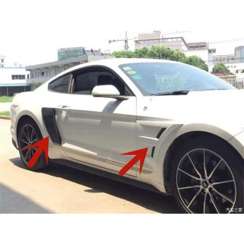 For Ford Mustang 15-19 Front And Rear Modified PP primer Material Fender Refitted Leaf Board Decorative Board
