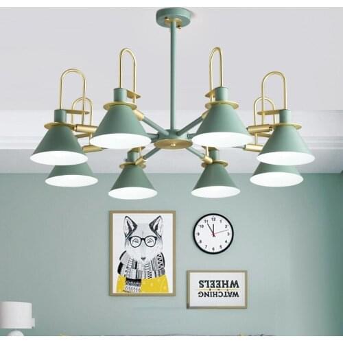 Nordic Pendant Lights Living Room Fixture Lamp Modern Hanging Lighting Dining Room Bedroom Kitchen Living Room Lamp Chandelier