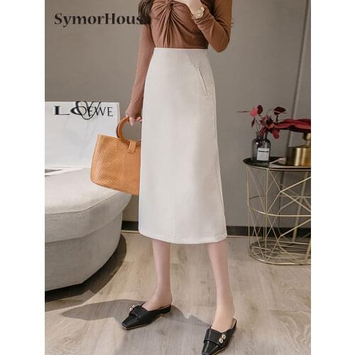 SymorHouse Midi Pencil Skirts China