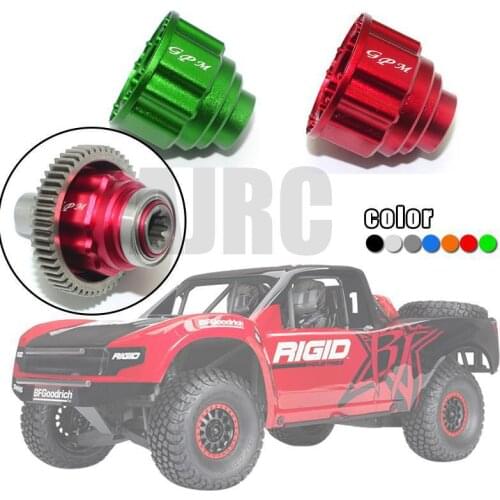 TRAXXAS Unlimited Desert Racer 1/7 UDR Aluminum alloy front / central universal differential case Metal gearbox housing #8581
