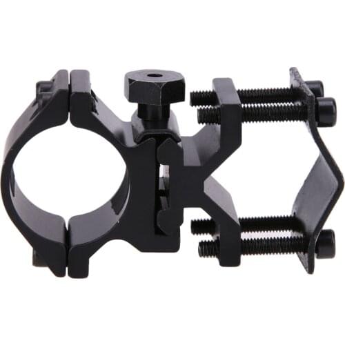 Universal Mount Adapter for Flashlight Torch Sight Scope 1 inch Sight Flashlight Ring Mount Bicycle Seatposts Clamps Accessory