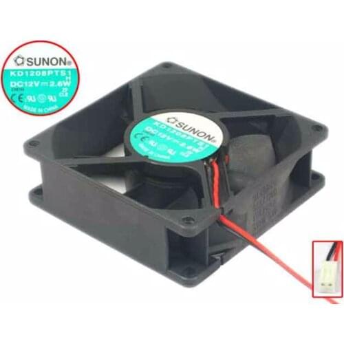 SUNON KD1208PTS1 H DC 12V 2.6W 80x80x25mm Server Cooling Fan