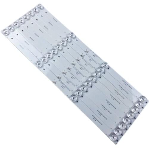 1Set=8PCS 41CM LED Backlight 4 Lamps MS-L2006 V1 CC02500D410V02 For LG 50"TV 50M2PLUS LE8815A LED50XSX5208 LED50HD520 LE-8815B