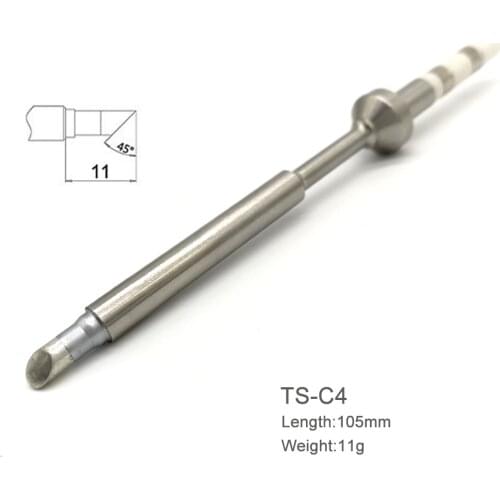 1PC TS-C4 TS100 Digital Soldering Iron Replacement Tip Electric Soldering Iron Tip Lead Free