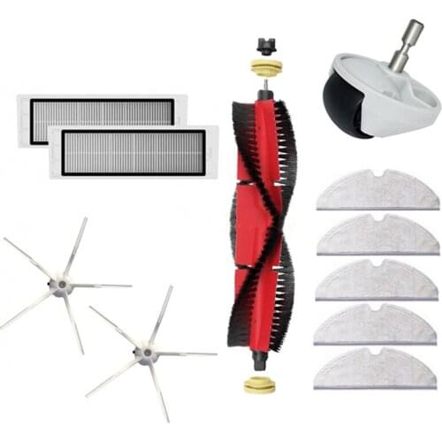 For XiaoMi Roborock S5 Max S55 S6 S60 Pure S5Max Vacuum Accessories Mop Cloth HEPA Filter Main Brush Side Brush Parts
