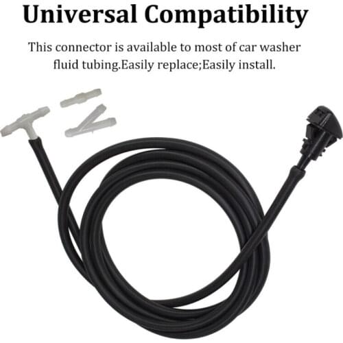 White Hose Connector 36pcs/kit Accessories Replacement Splitter T/Y/I Type