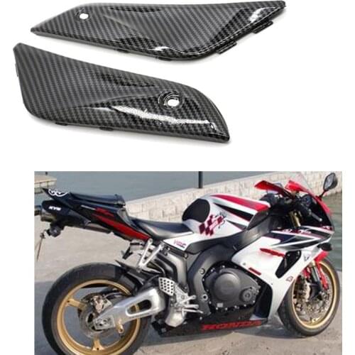 2PCS Carbon Fiber Gas Tank Side Panel Covers Fairing For 2004-2007 Honda CBR1000RR CBR 1000RR CBR 1000 RR 2006 2005