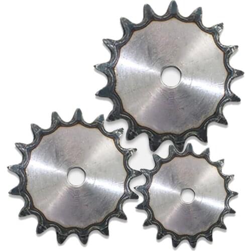 1Pcs A3 Steel 08B Chain Drive Flat Sprocket 10-25 Tooth Roller Chain Gear Pitch 12.7mm Industrial Sprocket Wheel