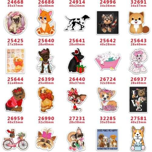 Choshim Diy accessories Cartoon flat back planar resin diy decoration crafts accessories 10pieces,DIY handmade PR24668