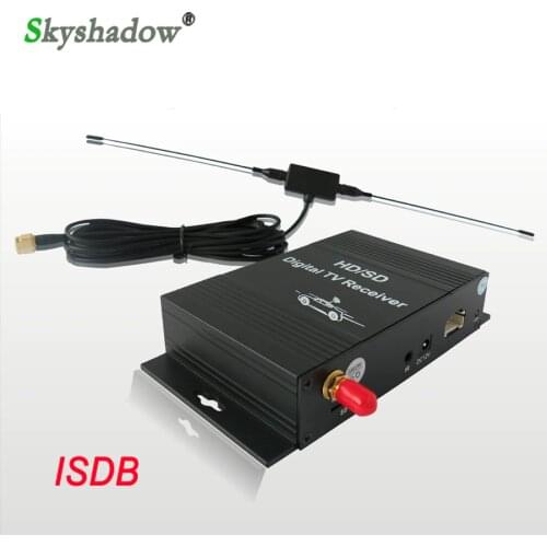 Skyshadow Digital TV box DVB-ISDB,TV Receiver Box for car dvd android 9.0 For Brazil, Peru, Argentina, Chile, Ecuador