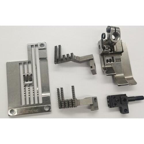 Q X YUN Sewing Machine Parts Kingtex CT9000 5222TPL1640 Oversealing Machine Feed Dog Gauge Set