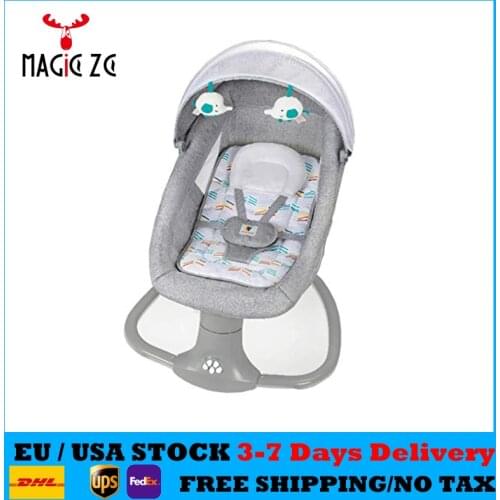 Child comfort chair Newborns Sleeping Cradle Bed reclining chair Chair Baby Electric Rocking Chair for baby 0-3 years old