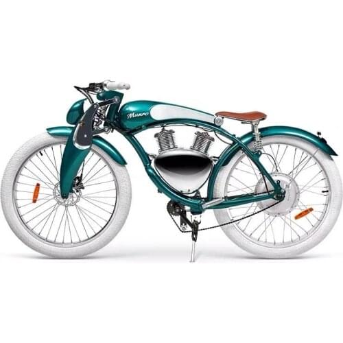 Monroe 2.0 Electric Motorcycle Adult Two Wheels Electric Bicycles Dual Batteries 48V 350W 50KM Fat Tire Off Road Electric Bike