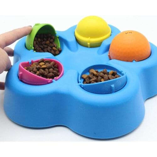 Pet Dog Puzzle Toy Cat Dog IQ Educational Toys Slow Feeding Food Bowl Anti Choke Feeder Pet Interactive Intelligent Training Toy