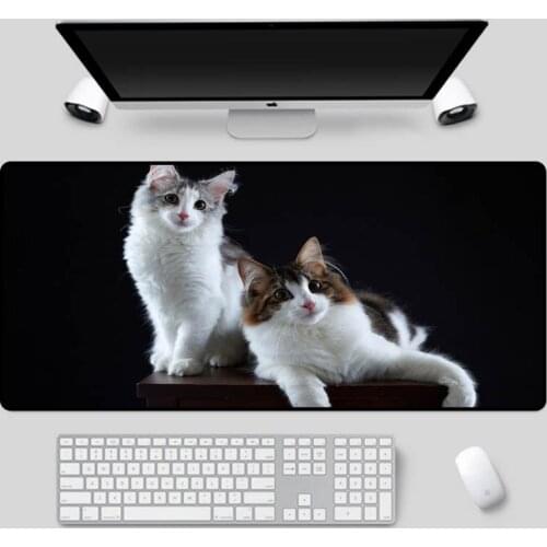 XGZ Exquisite animal mouse pad cat series cute table mat home quality office keyboard mat