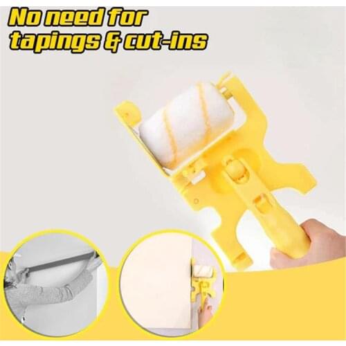 Multi-function Roller Paint Brush Trimming Roller Brush Clean-cut Paint Edger