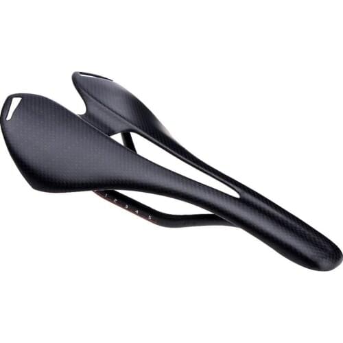 Newest superLight 110g Glossy 3K Full Carbon Saddle Mountain Road carbon saddle bike saddle carbon bicycle saddle carbon bow