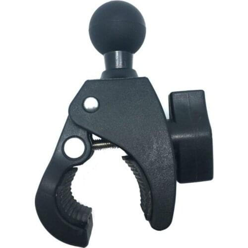 New 1 Pc Motorcycle Bicycle Handle Bar Rail Mount with 1 inch Ball Mount for Gopro Action Camera for Ram Mount Handlebar Clamp