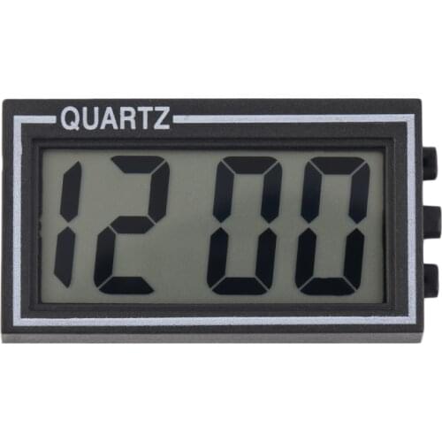 2017 NEW Arrival Small Size Digital LCD Table Car Dashboard Desk Date Time Calendar Small Clock Durable For Home Use