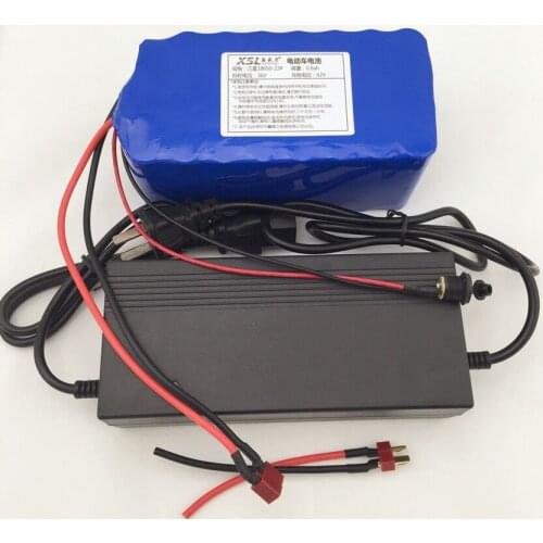 36 V 6.6Ah (10S3P) Rechargeable batteries, Change bicycles, electric car battery, 42V lithium battery pack + cherger
