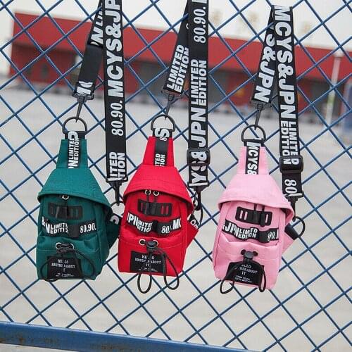 Women Casual Chest Bag Letter Printed Multi-Purpose Shoulder Bag Ladies Messenger Bag Waist Bag Red/Pink/Green/White/Black