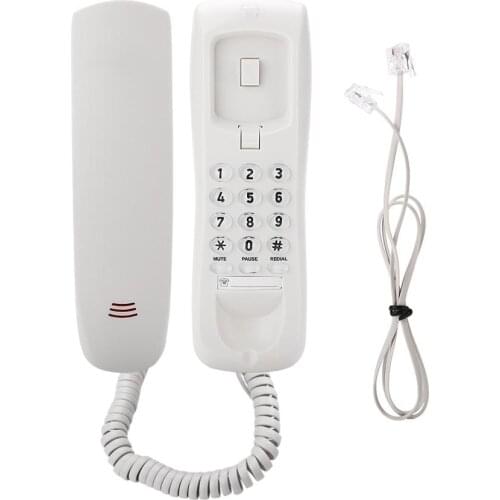 Home Hotel Wired Desktop Wall Phone Office Landline Telephone Portable Audio Video Communication Antennas Equipment