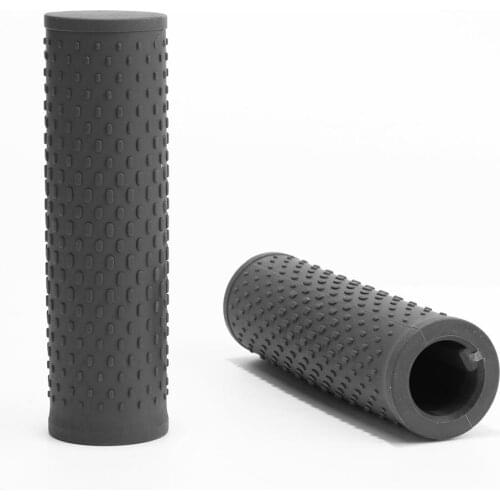 1 Pair Scooter Rubber Handlebar Grip Handle Protective Case for Xiaomi M365 Pro Electric Scooter Accessories Black