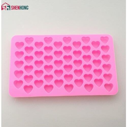 Mini Silicone Heart Cake Mold 3D Mousse Moulds Pan For Ice Creams Chocolates Dessert Bakeware shapes