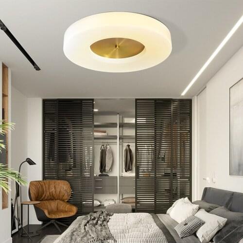 LED Modern ceiling lamp copper Super Thin LED Lamp.LED Light.Ceiling Lights.LED Ceiling Light.Ceiling Lamp For Foyer Bedroom