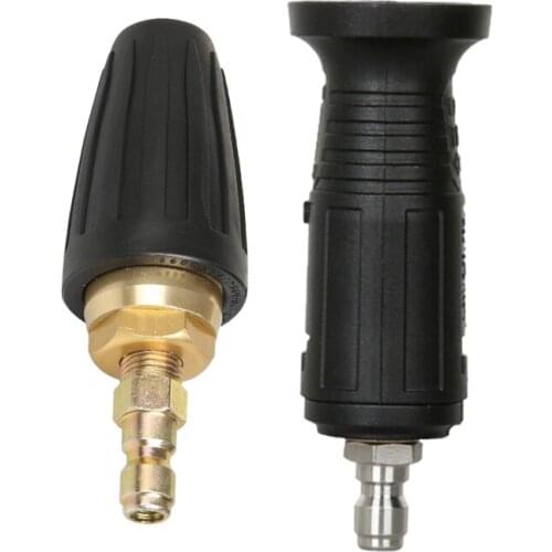 Universal Pressure Washer Turbo Nozzle & Auto Tool Adjustable High Pressure Washer Nozzle Tips