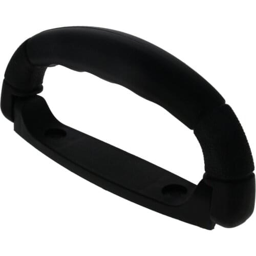 MroMax Top Quality Luggage Handles Plastic Length 125mm Width 11mm Thickness 55mm Household Hardware Handle Tools Black 1/2/4pcs