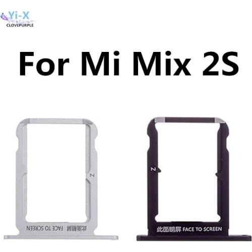 10pcs/lot For Xiaomi Mi mix 2S mix2S Sim Micro SIM Card SD Reader Holder Sim Tray Adapter