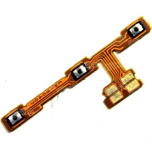 10pcs/lot Enjoy 8 Plus Switch on/off Volume Ribbon For Huawei Y9 2018 Power Button Flex Cable Replacement Parts