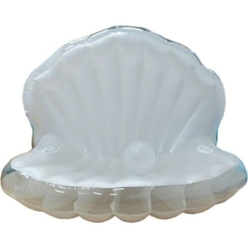170*120*120cm Pearl Shell style Inflatable floating row Inflatable floating bed Swimming ring air mattress