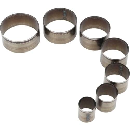 7Pcs Round Leather Craft Cutter Mold Die Template Punching Tools 20mm 50mm