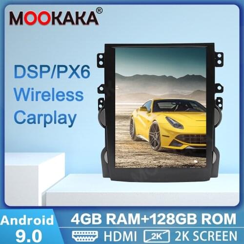 PX6 Android 9.0 4+128G Tesla Style Car GPS Navigation For Chevrolet Malibu 2013-2015 Multimedia DVD Player Auto Stereo Head Unit