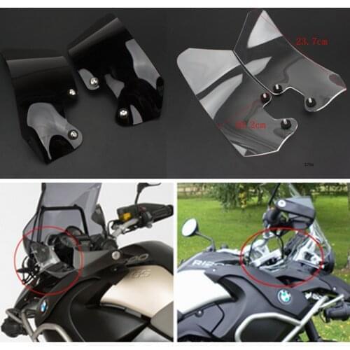 GS1200/R1200GS 04-12 Side Windshield Windscreen Wind Deflector for BMW R1200GS ADV 2005 2006 2008 2010 2011
