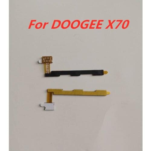 New For DOOGEE X70 5.5inch Smart Phone Power Volume Buttons Flex Cable FPC Side Button Repair Accessories Replacement