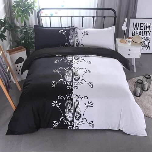 Hot Lovers Home Textile Bedding Set 2 In 1 Down Quilt 3 Pieces Superfine Fiber Quilt Cover Pillowcase Luxury Queen Size