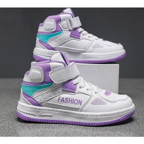 New Height Children Shoes Kids Sneakers Toddler Boy Shoes Breathable Girls PU Shoes Casual Child Flat Shoes Kid Sport Shoes