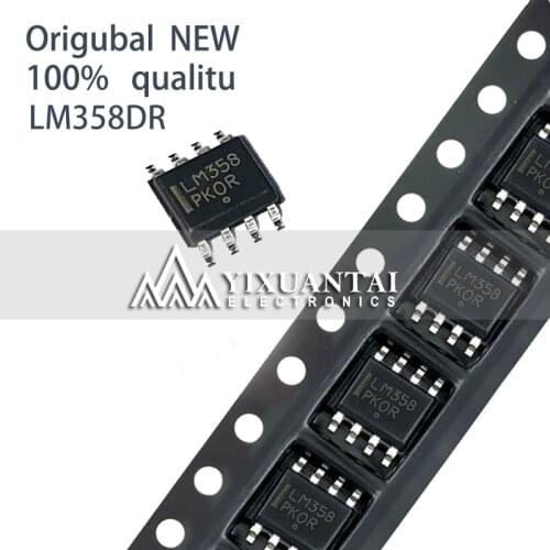 10PCS LM358 LM358DR SOP LM358D SOP8 LM358 SOP-8 SMD new and original IC Chipset SOP8