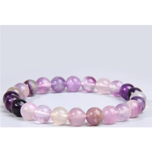 Real natural lace crazy agates stone beads bracelet smooth matte lapis lazuli fluorite quartz crystal beads bracelet men jewelry