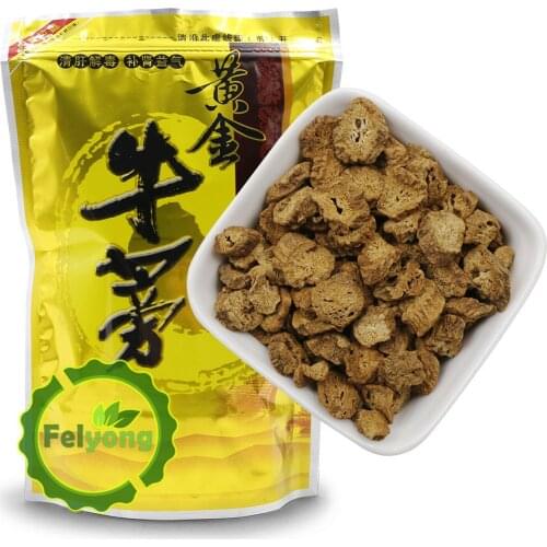 Gold Burdock Root Herbal Chinese Tea Pure Flavor Natural Niubang Tea