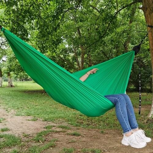 Parachute Hammock Hamak Survival Garden Ramac Double-Person Camping Light-Weight Travel
