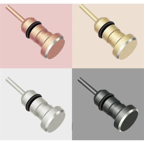 Earphone Dust Plug 3.5mm AUX Jack Interface Anti Mobile Phone Card Retrieve Card Pin for Apple Iphone 5 6 Plus PC Laptop