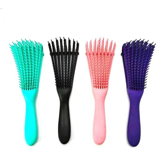 1Pcs Detangle Hair Octopus Brush Scalp Massage Comb Hairbrush for Wavy Curly Coily Wet Dry Oil Hairbrush Salon Hair Styling Tool