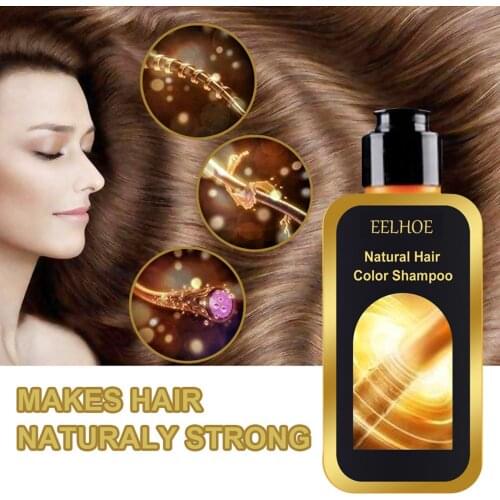 Black Hair Color Shampoo Dye Growth Anti-Dandruff Nourishing Long Lasting Natural Darkening Shampoo Bar Grey Hair Color