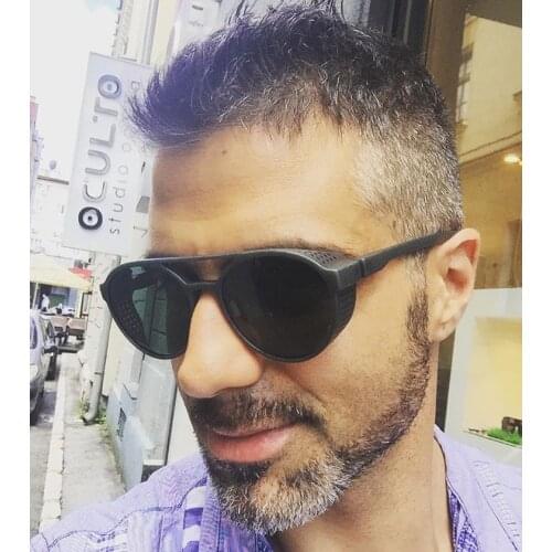 Prescription Myopia Polarized Sunglasses Women 0 to -600 Minus Degree Optical Double beam polarized Punk Sun Glasses Male NX